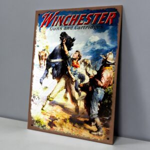 Winchester Vaquero Domando Caballo Salvaje