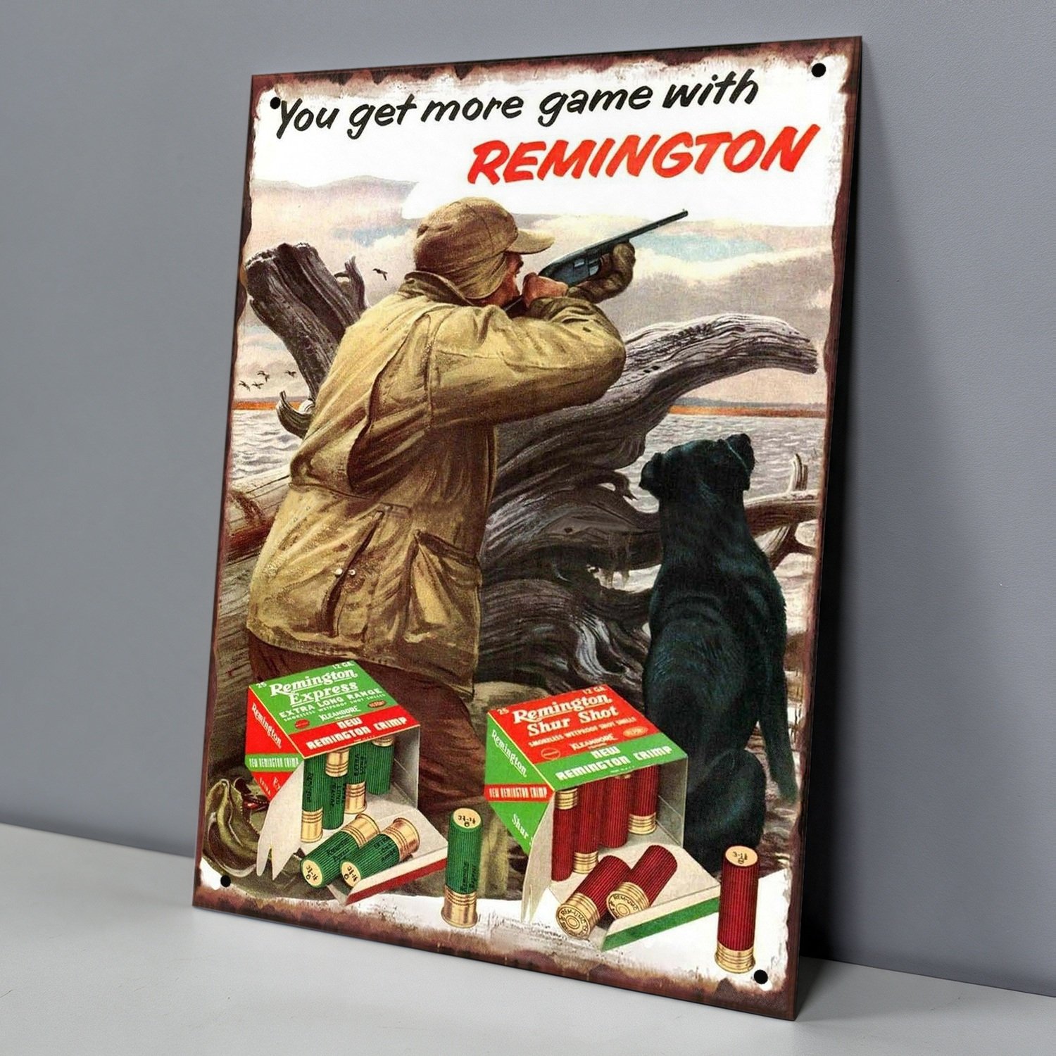 Remington You Get More Game With Remington - Chapa Vintage - ARM021