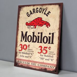 Aceite Mobiloil, Gargoyle