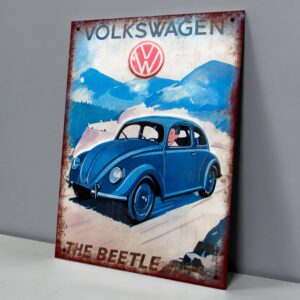 Volkswagen Escarabajo en la Nieve