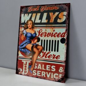 Jeep Willys Pin-Up Sales & Service
