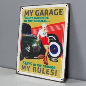 My Garage My Rules Auto Negro
