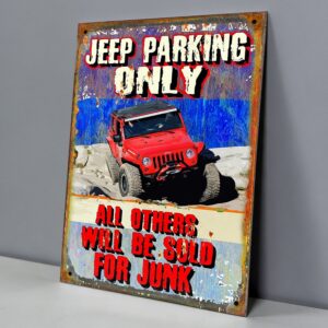 Jeep Wrangler Parking Only