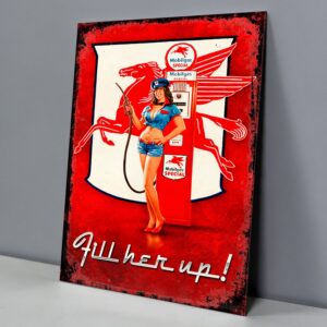 Mobilgas Special Pin Up