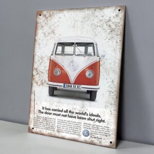 Publicidad Combi Volkswagen The Van Is 60