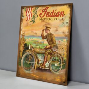 Indian Motocycle 1918, Escena Militar
