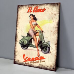 Vespa Ti Amo, Pin Up en Bikini
