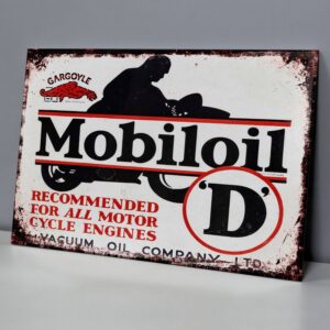 Publicidad Aceite Mobiloil Gargoyle