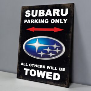 Subaru Parking Only