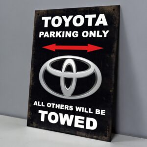 Toyota Parking Only