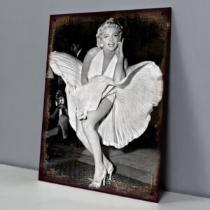 Marilyn Monroe Vestido Blanco