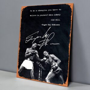 Sugar Ray Robinson, To Be a Champion