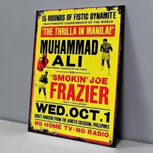 Thrilla in Manila, Ali vs Frazier