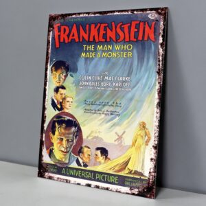 Frankenstein 1931 con Boris Karloff