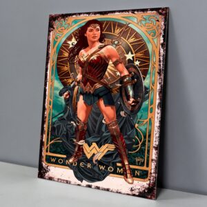 Wonder Woman Art Nouveau