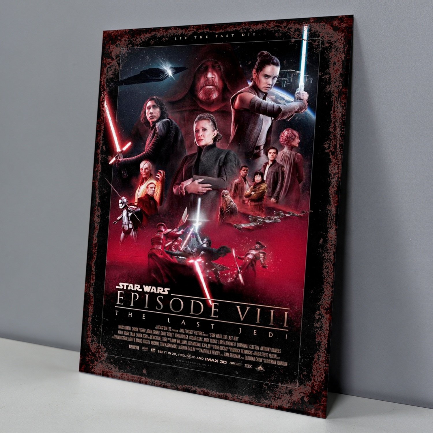 Star Wars Episodio VIII, The Last Jedi - Chapa Vintage - CIN058