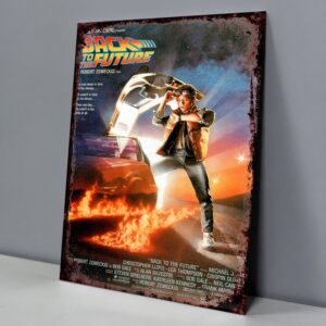 Volver al Futuro Marty McFly y el DeLorean
