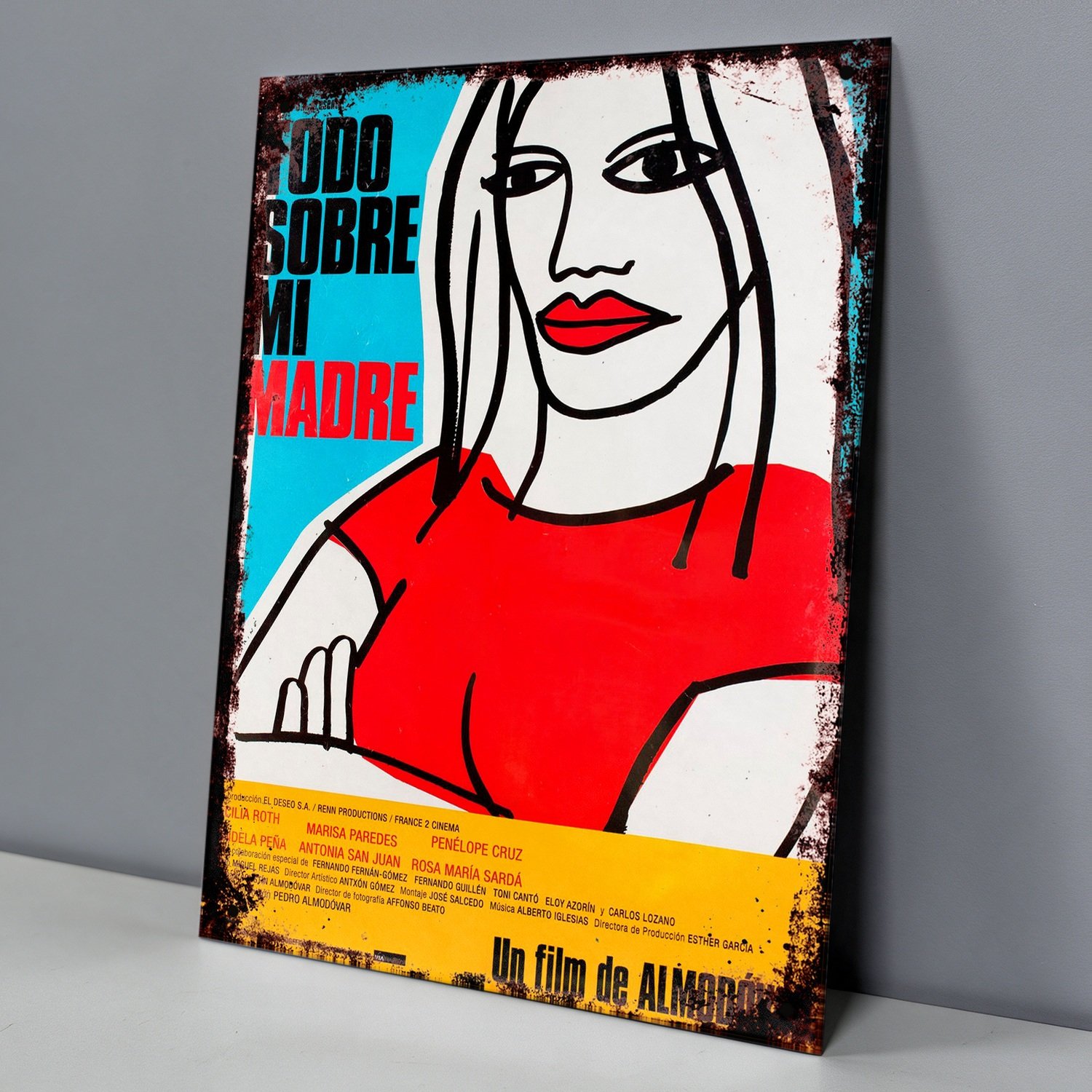 Todo Sobre Mi Madre, Penélope Cruz - Chapa Vintage - CIN069