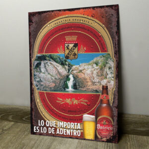 Cerveza Patricia Salus, Industria Uruguaya - Chapa Vintage - BEE029