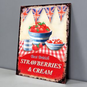 British Strawberries & Cream