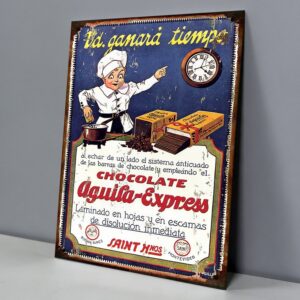 Chocolate Aguila-Express, Publicidad Antigua