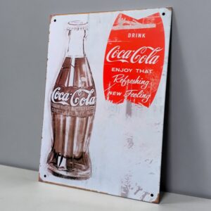 Coca-Cola Botella Refreshing New Feeling