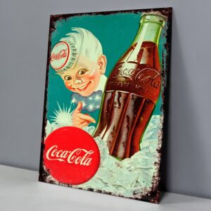 Coca-Cola Duende y Botella Gigante