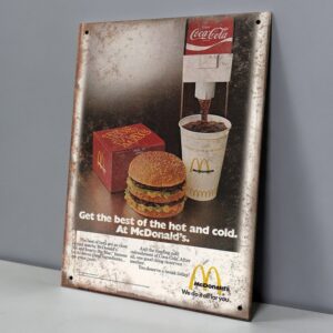 McDonalds Big Mac y Coca-Cola
