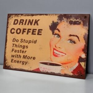 Drink Coffee, Do Stupid Things Faster with More Energy