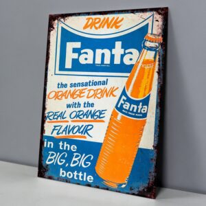 Fanta Orange Drink Vintage