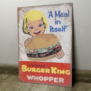 Burger King Whopper - Chapa Vintage - HAM004