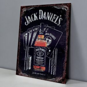 Jack Daniels Poker Cartas Y Fichas