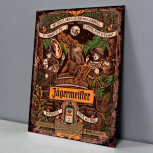 Jägermeister Ciervo Sobre Barril