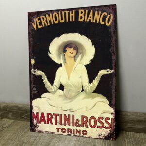 Vermouth Martini & Rossi Bianco, Torino - Chapa Vintage - MAR001