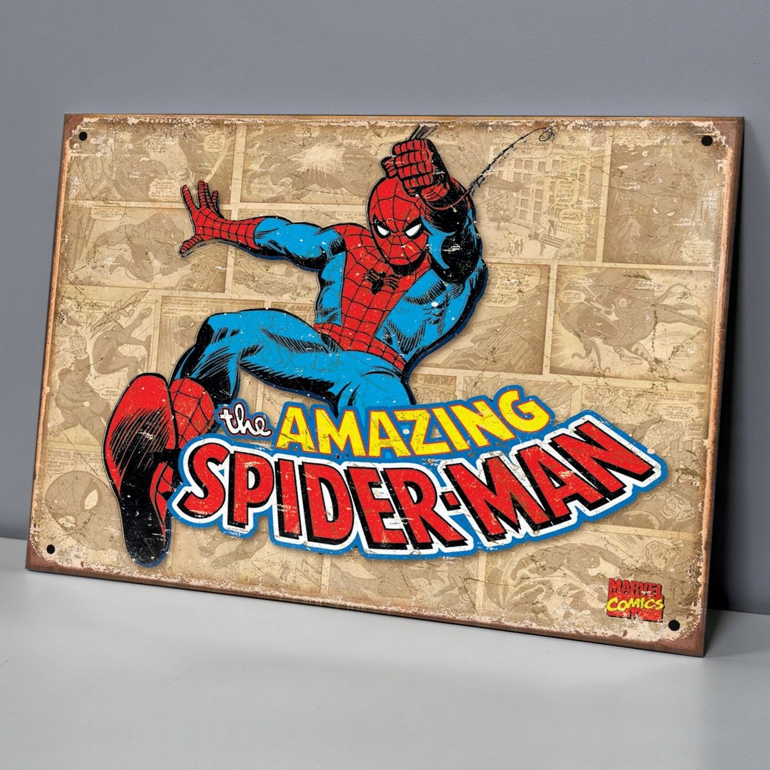 The Amazing Spider-Man - Chapa Vintage - COM022