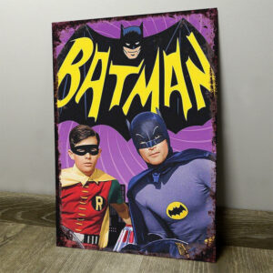 Batman y Robin Serie Clásica - Chapa Vintage - COM026