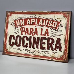 Un Aplauso Para La Cocinera