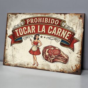 Prohibido Tocar La Carne, Pin-Up Carnicería