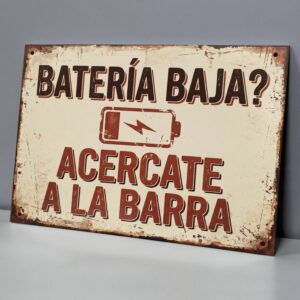 Batería Baja? Acércate a la Barra