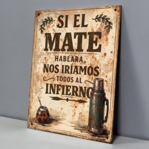 Si El Mate Hablara, Nos Iríamos Todos Al Infierno