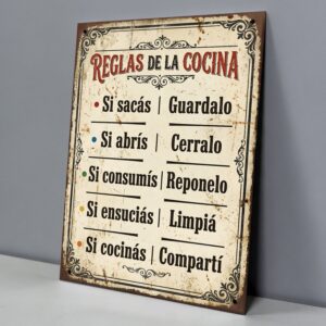 Reglas De La Cocina