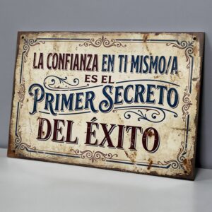 La Confianza, Primer Secreto Del Éxito