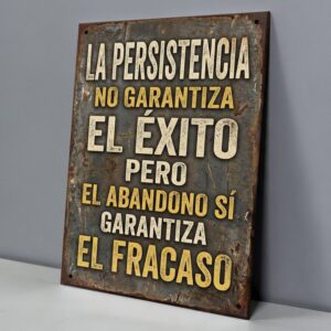La Persistencia No Garantiza El Éxito