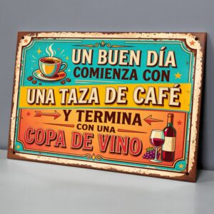 Comienza Con Café Y Termina Con Una Copa De Vino