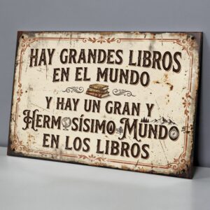 Un Gran y Hermosísimo Mundo en los Libros