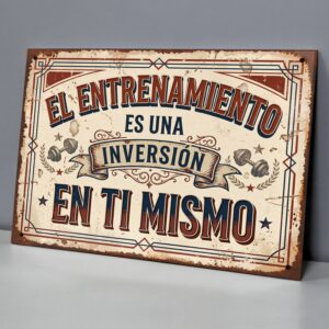 El Entrenamiento Es Una Inversión En Ti Mismo