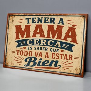 Tener A Mamá Cerca Es Saber Que Todo Va A Estar Bien