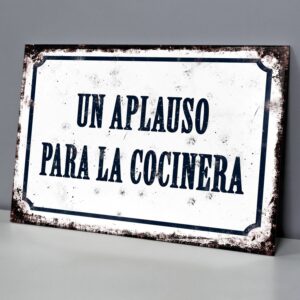 Un Aplauso Para La Cocinera