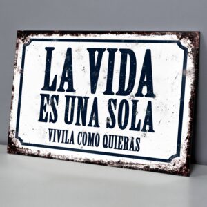 La Vida Es Una Sola Vivila Como Quieras