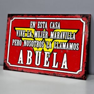 Mujer Maravilla Pero La Llamamos Abuela